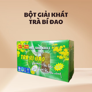 Bột giải khát trà bí đao Trường Thọ, hộp 24gói  nước uống giải khát, giảm nhiệt, thanh mát 😍