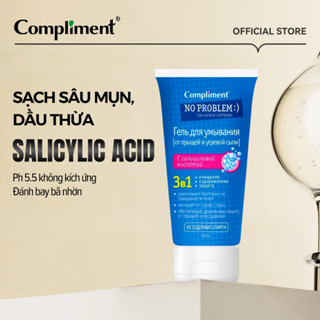 Compliment Sữa Rửa Mặt Axit Trong Suốt 200ml Giúp Dưỡng Ẩm Làm Sạch Sâu Và Thu Nhỏ Lỗ Chân Lông