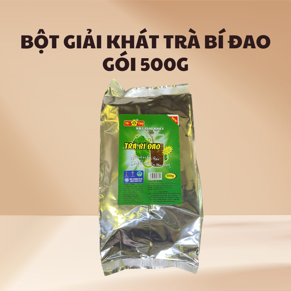 CỐT BỘT TRÀ BÍ ĐAO THƠM MÁT SẢNG KHOÁI -  túi bạc 500g