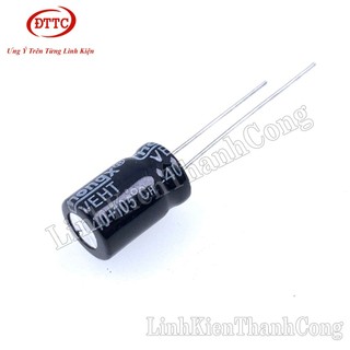 Bộ 50 Chiếc Tụ 220uF 25V (6x12mm)