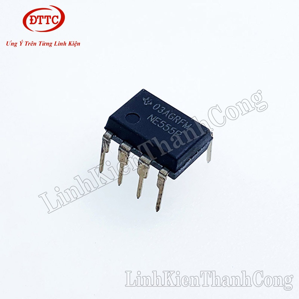 Bộ 5 Chiếc IC Dạo Động NE555 DIP8 Chính Hãng