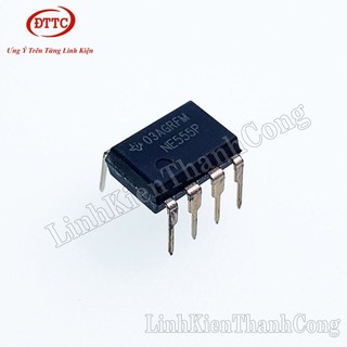 Bộ 5 Chiếc IC Dạo Động NE555 DIP8 Chính Hãng