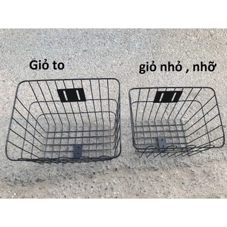 Giỏ  sắt Chaly xe đạp