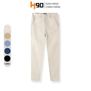 Quần Kaki Dài Nam H90 Dáng Âu Ống Côn Ôm Vừa Chất Liệu Cotton Co Giãn, Mềm Nhẹ, Thoáng Mát QDK01