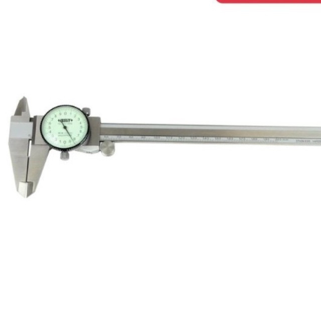Thước kẹp đồng hồ INSIZE 300mm/0.02/±0.03 , thước cặp INSIZE 1312-300A