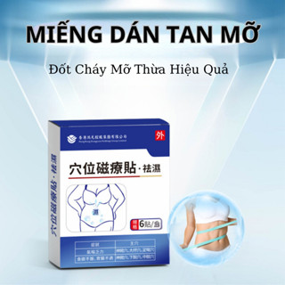 Cao Dán Tan Mỡ Thảo Dược, Miếng Dán Hỗ Trợ Đốt Cháy Mỡ Thừa Các Vùng Tay Chân Và Bụng Hiệu Quả