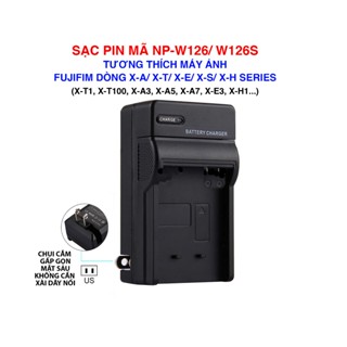 Sạc pin NP-W126/ W126S cho máy ảnh Fujifilm dòng XT, XA, XE Series X-A3, X-E2, XT10...