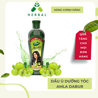 Dầu Amla oil chính hãng ủ dưỡng tóc giúp tóc chắc khỏe, mềm mượt Herbul Henna Amla Oil 100ml