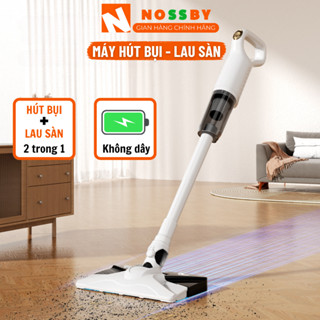 Máy Hút Bụi Không Dây Cầm Tay, Máy Lau Sàn, Điều Chỉnh Độ Dài Lực Hút Siêu Mạnh 12000Pa