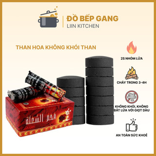   SIZE TO  Than hoa không khói than hoa nướng thịt BBQ than mồi bắt lửa siêu nhanh LIINKITCHEN 