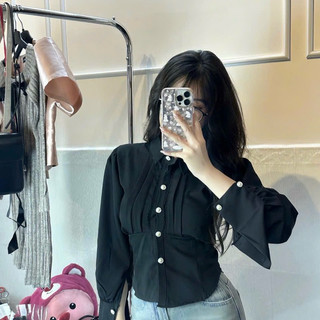 ÁO SƠMI VIỀN REN TIỂU THƯ