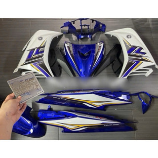 Dàn áo Exciter 135 trắng xanh tem LC