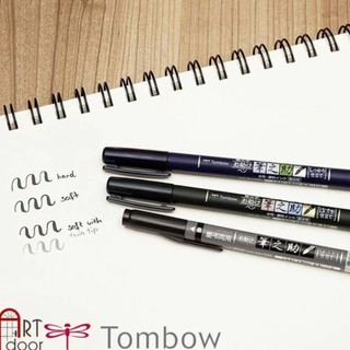 [ARTDOOR] Bút màu viết thư pháp TOMBOW Fudenosuke (cây lẻ) - [xả kho]