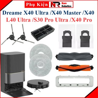 Phụ Kiện Thay Thế Robot Dreame X40 Ultra, X40 Master, L40 Ultra, S30 Pro Ultra, X40 Pro, X40/ Chổi Lăn, Chổi Cạnh .../