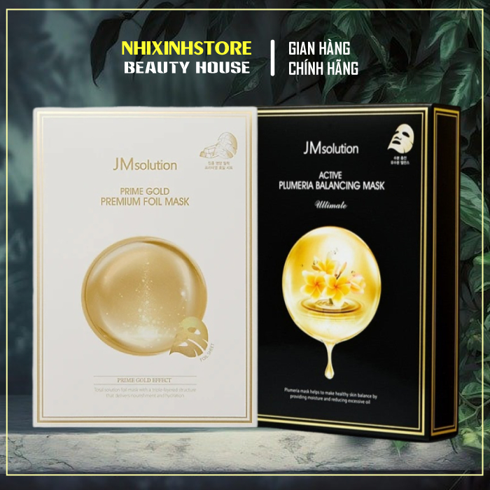 [🔥𝗚𝗶𝗮𝗼 𝗛𝗼𝗮̉ 𝗧𝗼̂́𝗰🔥] Mặt Nạ Giấy Dưỡng Trắng Da Jm Solution Mask Hàn Quốc