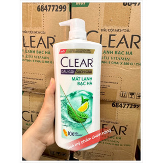 [Clear Việt Nam ] Dầu gội clear 880g bạc hà