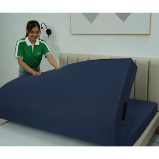 [MUA 1 TẶNG 7] Nệm foam Kim Á Galaxy - Khán khuẩn, siêu êm, màu tối sạch sẽ, thông thoáng mát mẻ