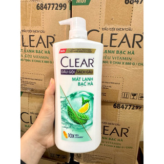 [Clear Việt Nam ] Dầu gội clear 880g bạc hà
