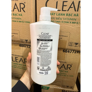 [Clear Việt Nam ] Dầu gội clear 880g bạc hà