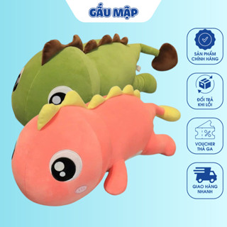 Gấu Bông Khủng Long Đuôi Tim, Thú Nhồi Bông Khủng Long, Gối Ôm Khủng Long Mền Mịn Cao Cấp Cho Bé