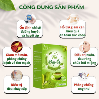 TRÀ BÚP ỔI GIẢM CÂN an toàn, ổn định đường huyết tim mạch ( 60 gói)