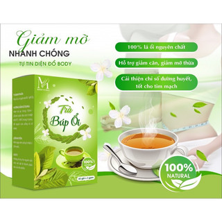 TRÀ BÚP ỔI GIẢM CÂN an toàn, ổn định đường huyết tim mạch ( 60 gói)