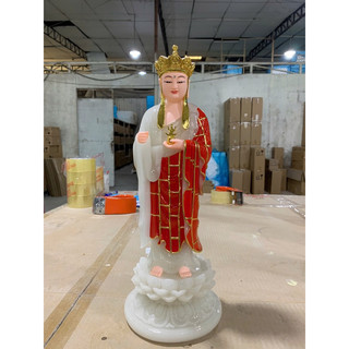 Tượng Địa Tạng đứng 38cm ĐÁ