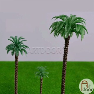 [ARTDOOR] Cây mô hình Cọ, Dừa làm thủ công - [xả kho]