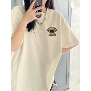 Áo Thun 3158 In Hình Gấu Dâu CRUSH Form Rộng Unisex Chất Cotton Khô Loại 1, Thoáng Mát, Thấm Hút Mồ Hôi - Gunn