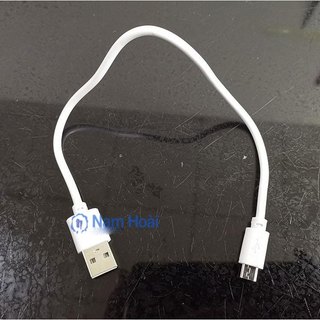 Cáp sạc Micro USB ngắn 30cm chất lượng cao
