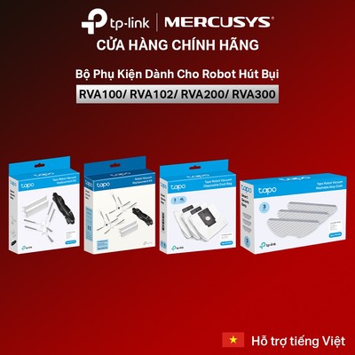 Bộ Phụ Kiện TP-Link Tapo RVA100 / RVA102 / RVA200 / RVA202/ RVA300/ RVA301 Chuyên dụng dành Cho Robot Hút Bụi