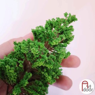 [ARTDOOR] Cây Xanh làm mô hình, thủ công - Cây Thân sắt (14cm) - [xả kho]