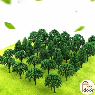 [ARTDOOR] Cây Xanh làm mô hình, thủ công - Cây Thân sắt (14cm) - [xả kho]