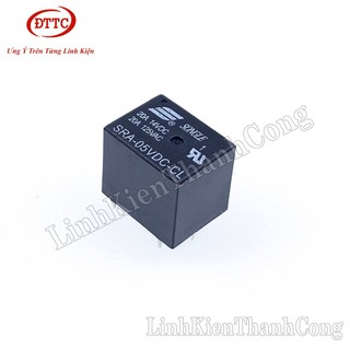 Bộ 5 Chiếc Relay SRA-05VDC-CL 5V 20A 5 Chân