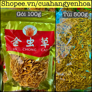 100g-500g Đông Trùng Hạ Thảo Sấy Khô