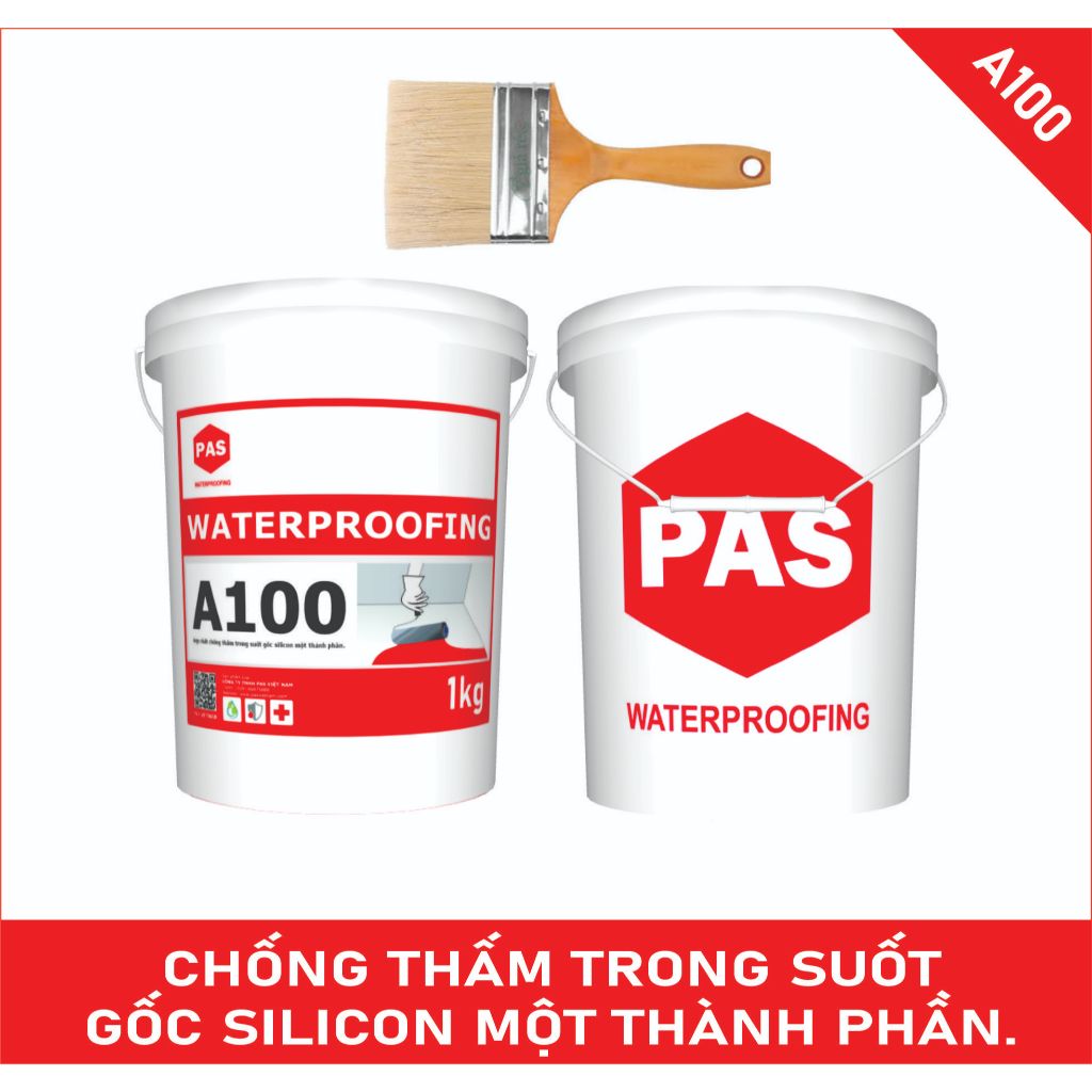 Chống thấm trong suốt PAS-A100 (1kg)