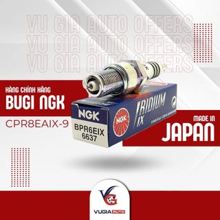 Bugi NGK IRIDIUM BPR6EIX [HÀNG CHÍNH HÃNG]