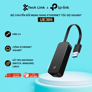[Hỏa Tốc] Bộ Chuyển Đổi Mạng USB 3.0 Sang Ethernet TP-Link UE306 Tốc Độ Gigabit 1000Mbps