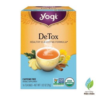 Trà hữu cơ yogi detox