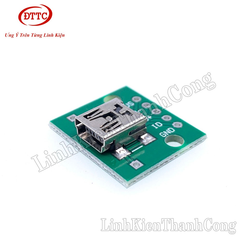 Bộ 10 Chiếc Module Chuyển MiniUSB Sang DIP 5 Chân