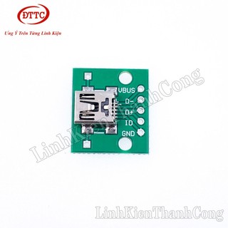 Bộ 10 Chiếc Module Chuyển MiniUSB Sang DIP 5 Chân