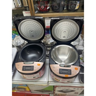 Nồi cơm điên tử Supor 1,5 - 1,8lít ,lòng -ruột -lõi niêu inox 304 đúc liền khối dày 2,5mm nặng1,1kg an toàn cho sức khỏe