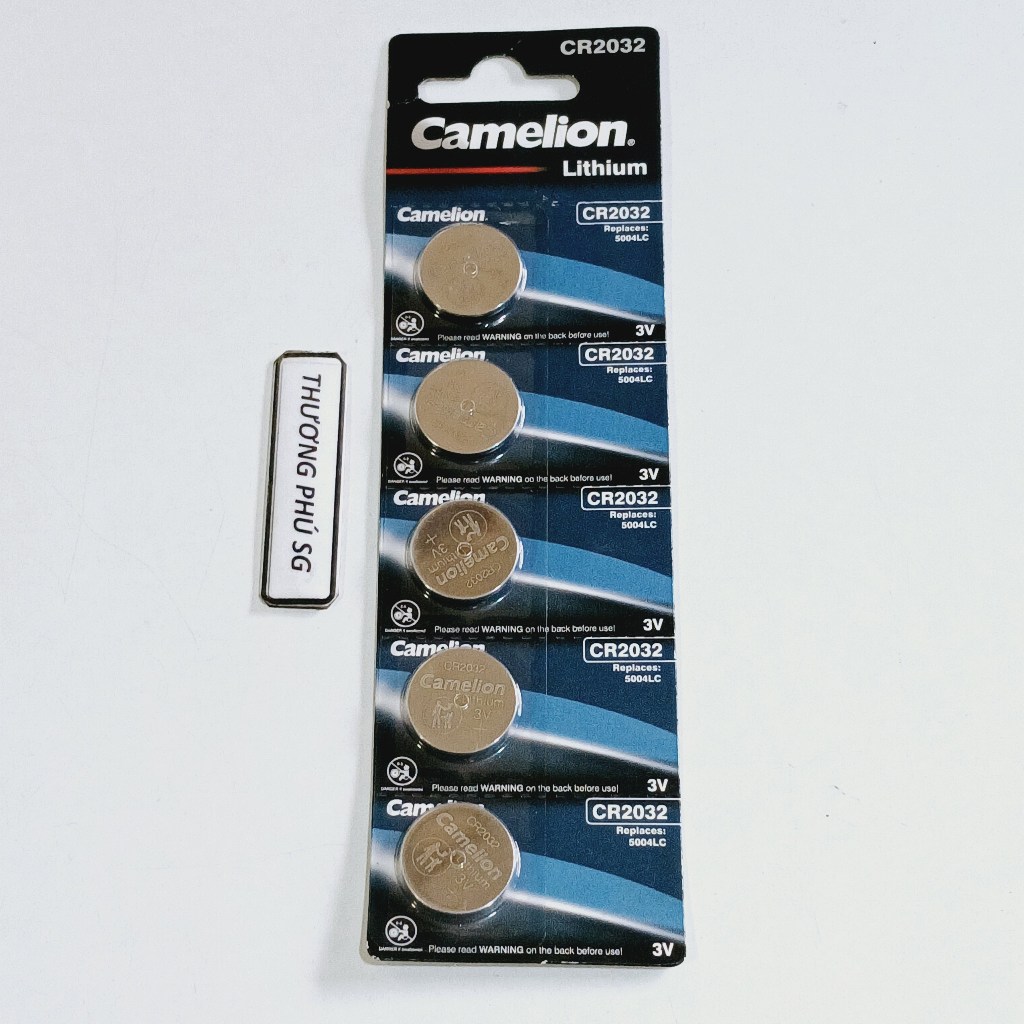 Pin cmos 2032 3V, CR2032, 2032, DL2032, BR2032, KL2032, ECR2032, 5004LC / Pin Camelion chính hãng