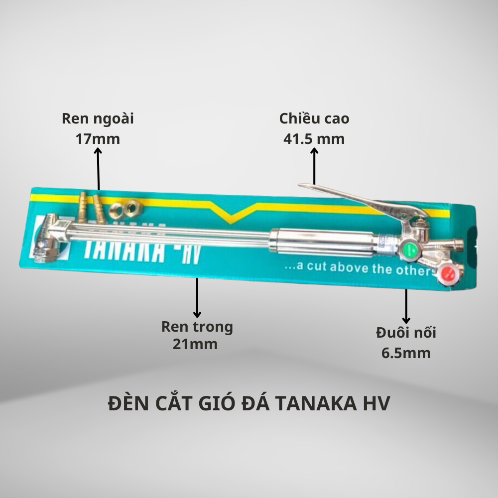 Đèn/Tay Cắt Gió Đá Tanaka HV Dùng Cho Gia Công Kim Loại
