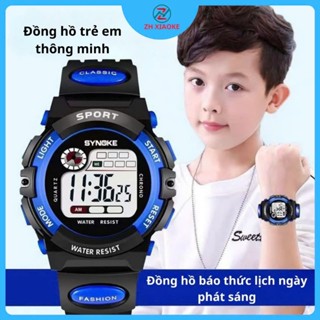 Đồng hồ trẻ em thông minh ZH XIAOKE, đồng hồ kĩ thuật số LED đa chức năng, đồng hồ thể thao cho bé