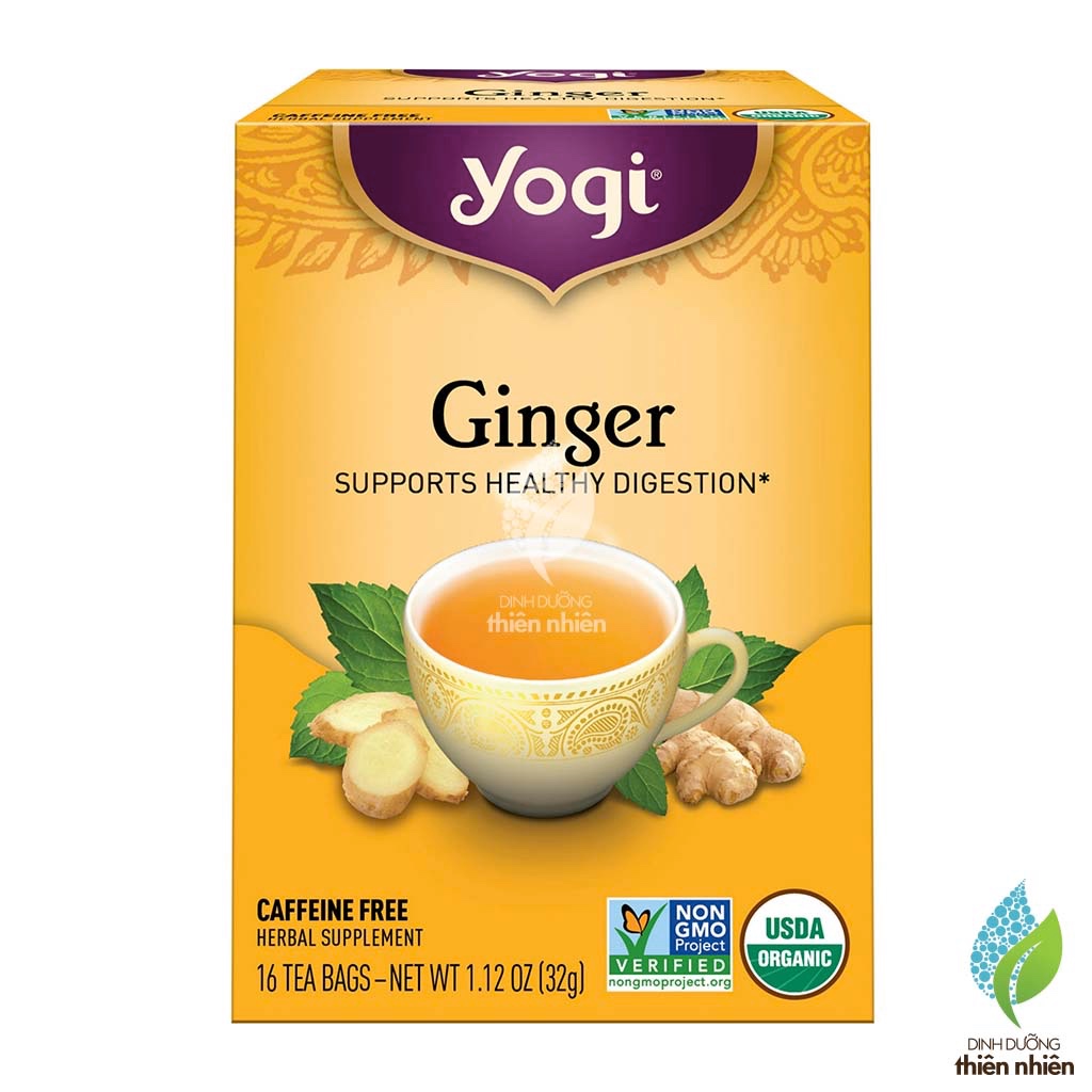 Trà Gừng Hữu Cơ Yogi Organic Ginger Tea