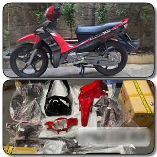 Dàn áo Sirius Fi đỏ đen 2014