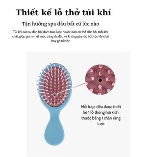 Lược chải tóc mini massage đầu