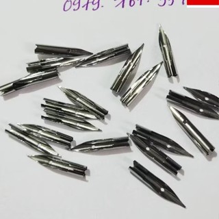 Combo 5 chiếc Ngòi mài thanh đậm,ngòi bút máy xoá được tẩy được,  ngòi bút T08,ngòi bút mài thầy ánh,ngòi cánh diều..