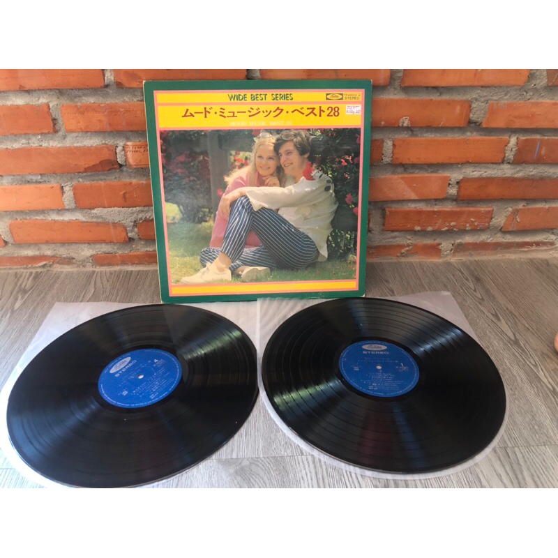 Đĩa Than Vinyl Hoà Tấu Nhạc Nhẹ WIDE BEST SERIES ムード・ミュージック・ベスト28 (28 bài nhạc tâm trạng hay)